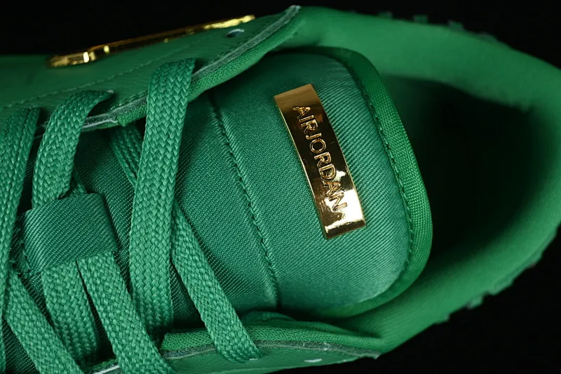 All categories Air Jordan Jordan series basketball shoes Air Jordan 1 Low Air Jordan 1 Low "Method of Make" AJ1 Joe 1 green and gold low-top cultural and leisure sports sneakers FN5032-300